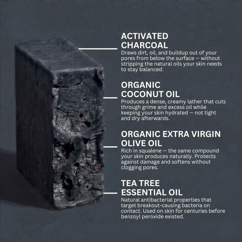 Men's Soap - Activated Charcoal
